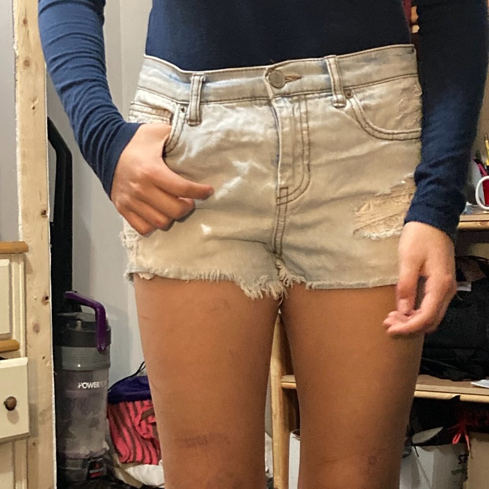 Blue Jean Shorts